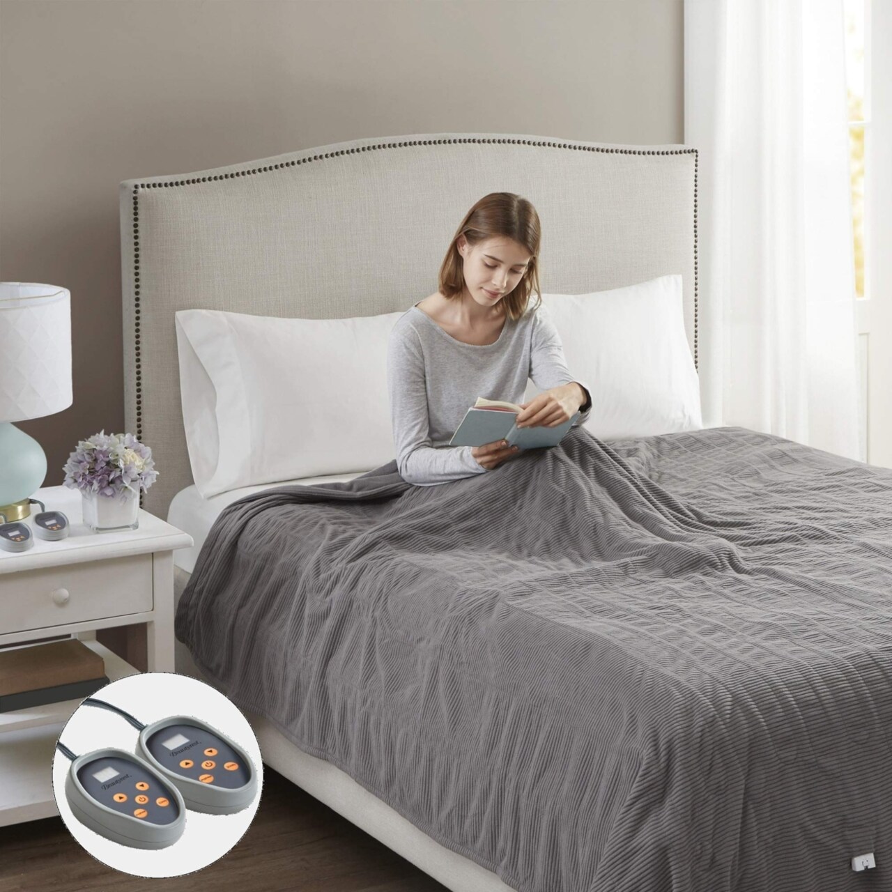 Electric comforter discount queen